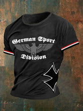 Deutsches Sport Division T-Shirt für Männer zartstils